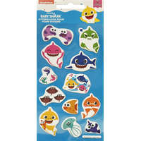 Javoli Baby Shark Aquatic Party pufi szivacs matrica szett