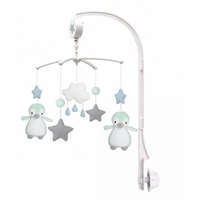 Zenélő kiságyforgó Pingvin Jabadabado