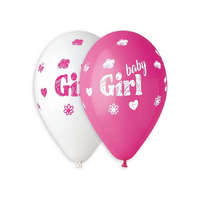 Javoli Baby Girl léggömb, lufi 5 db-os 13 inch (33 cm)