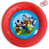 Javoli Disney Mickey Rock the House micro prémium műanyag lapostányér 4 db-os szett 21 cm