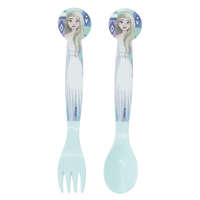 Javoli Disney Jégvarázs Ice Magic műanyag evőeszköz készlet - 2 darabos
