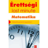 Klett Kiadó Kiss Géza, Orosz Gyula - Érettségi ÚJ– Last minute – Matematika