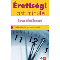 Klett Kiadó Diószegi Endre - Érettségi új – Last minute – Irodalom