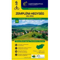 Cartographia Kft. Zempléni-hegység (déli rész) turistatérkép 1:40.000