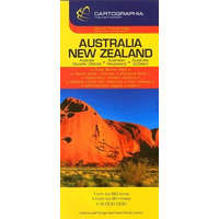Cartographia Kft. Ausztrália - Új-Zéland útitérkép 1:6 000 000