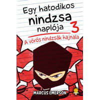 Könyvmolyképző Kiadó Marcus Emerson - A vörös nindzsák hajnala - Egy hatodikos nindzsa naplója 3.