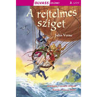 Napraforgó Könyvkiadó Consuelo Delgado, Jules Verne - Olvass velünk! (3) - A rejtelmes sziget