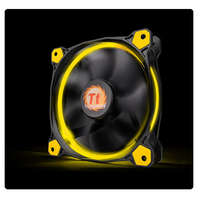 Thermaltake Thermaltake CL-F039-PL14YL-A Riing 14cm Cooler Black/Yellow LED