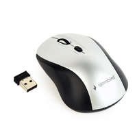 Gembird Gembird MUSW-4B-02-BS Wireless optical mouse Black/Silver