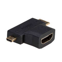 Akyga Akyga AK-AD-23 HDMI/miniHDMI/microHDMI Adapter Black