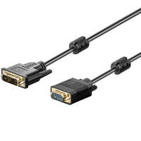 Akyga Akyga AK-AV-03 DVI-I (Dual Link) (24+5) / VGA Cable 1,8m Black
