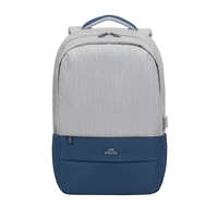 RivaCase RivaCase 7567 Anti-theft Laptop Backpack 17,3" Grey/Dark Blue
