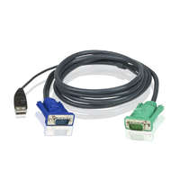 ATEN ATEN 2L-5203U USB KVM Cable with 3in1 SPHD 3m Black