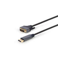 Gembird Gembird CC-DPM-DVIM-4K-6 DisplayPort to DVI-D (Dual Link) (24+1) Premium Series adapter cable 1,8m Black