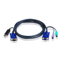 ATEN ATEN 2L-5503UP 3m USB KVM Cable with built-in PS2 to USB Converter