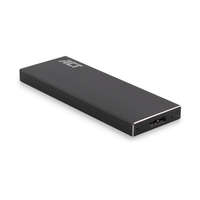  ACT AC1600 USB3.2 M.2 SATA SSD Enclosure Aluminium Design Black