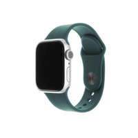 FIXED FIXED Szilikon Strap Set Apple Watch 42/44/45 mm, green-blue