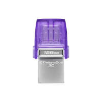 Kingston Kingston 128GB DT microDuo 3C USB3.2 Silver/Purple