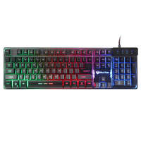 Meetion Meetion K9300 Colorful Rainbow Backlight Gaming Keyboard Black HU