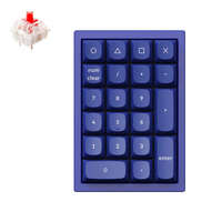 Keychron Keychron Q0 Mechanical Swappable RGB USB Gateron G Pro Red Numeric Keyboard Blue