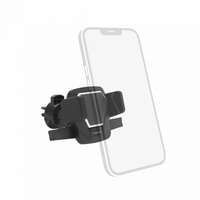 Hama Hama Easy Snap Car Mobile Phone Holder for Grating, 360-degree Rotation Universal Black