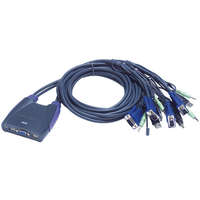 ATEN ATEN CS64US 4-Port USB VGA/Audio Cable KVM Switch (0,9m, 1,2m)