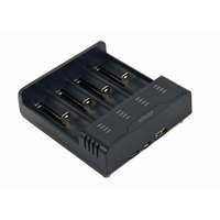 Gembird Gembird BC-USB-02 Ni-MH + Li-ion Fast Battery Charger Black