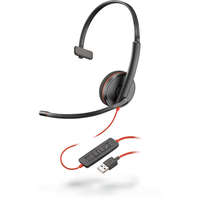 Poly Plantronics Poly Plantronics Blackwire USB-A C3210 Headset Black
