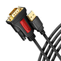 AXAGON AXAGON ADS-1PSN USB-A 2.0 - serial RS-232 DB9-M Prolific adapter / cable 1,5m Black