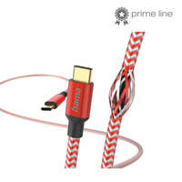 Hama Hama REFLECTIVE USB TYPE-C - TYPE-C 1,5m Red