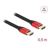 DeLock DeLock Ultra High Speed HDMI 8K 60Hz 0,5m Red