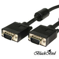  BlackBird BH1278 VGA HQ kábel 3m Black