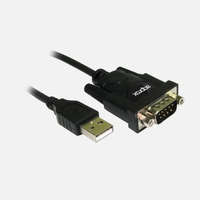  Approx APPC27 USB to serial adapter 0,75m Black