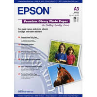  Epson Premium Glossy Photo Paper, DIN A3, 255g/m?, 20 Sheet