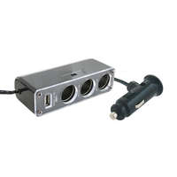 SAL SAL SA 023 Autós feszültség elosztó 3-as + USB