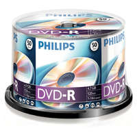 Philips Philips DVD-R 4,7Gb 16x Hengeres 50db/csomag (50-es címke)