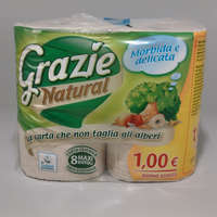  Grazie Natural toalettpapír 4 db 3 rétegű