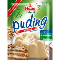  Haas natural pudingpor dió ízű 40 g