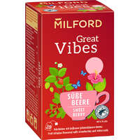  Milford great vibes földieper-ribizli ízű gyümölcstea 20x2g 40 g
