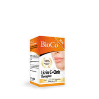  Bioco lizin c+cink komplex tabletta 30 db