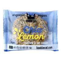  Kookie Cat bio vegán gluténmentes chia és citrom kesudiós zabkeksz 50 g