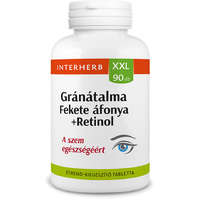  Interherb xxl gránátalma és fekete áfonya+retinol tabletta 90 b