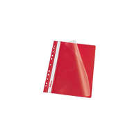  Gyorsfűző lefűzhető A4, PP 10 db/csomag, Esselte Vivida piros