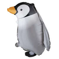  Fólia lufi 47x32,5 cm - sétáló pingvin