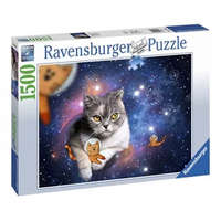  Puzzle 1500 db - Macskák az űrben