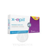  X-Epil terhességi gyorsteszt csíkok 2db