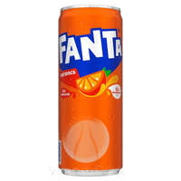  COCA Fanta narancs sleek can 0,33l