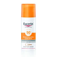 Eucerin EUCERIN Sun Photoaging Control színezett napozó krém arcra FF50+ medium (50ml)
