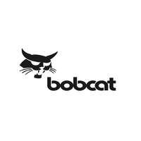 BOBCAT bobcat matrica,fekete,40cm x 18cm