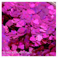  Dipon 3d effekt pigment - rózsaszín szív (4mm) - (5 gr)